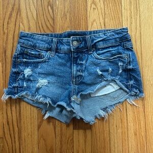 Aeropostale denim shorts size 0